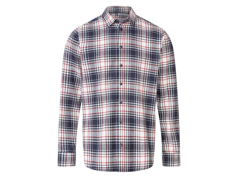 LIVERGY® Pánska flanelová košeľa (XL (43/44)