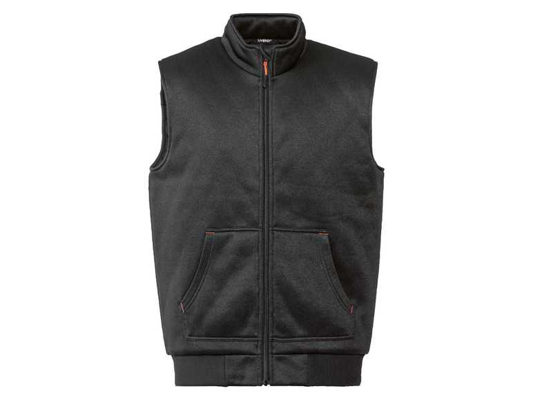 LIVERGY® Pánska flaušová vesta (M (48/50)