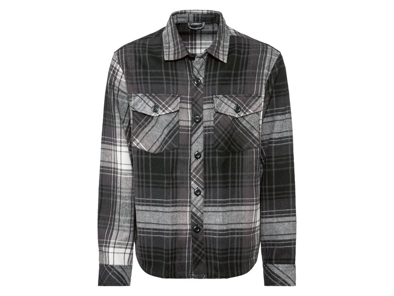 LIVERGY® Pánska košeľová bunda (XL (56/58)