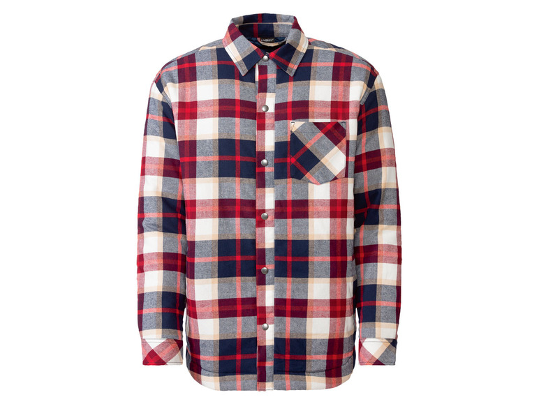 LIVERGY® Pánska košeľová bunda (XL (56/58)