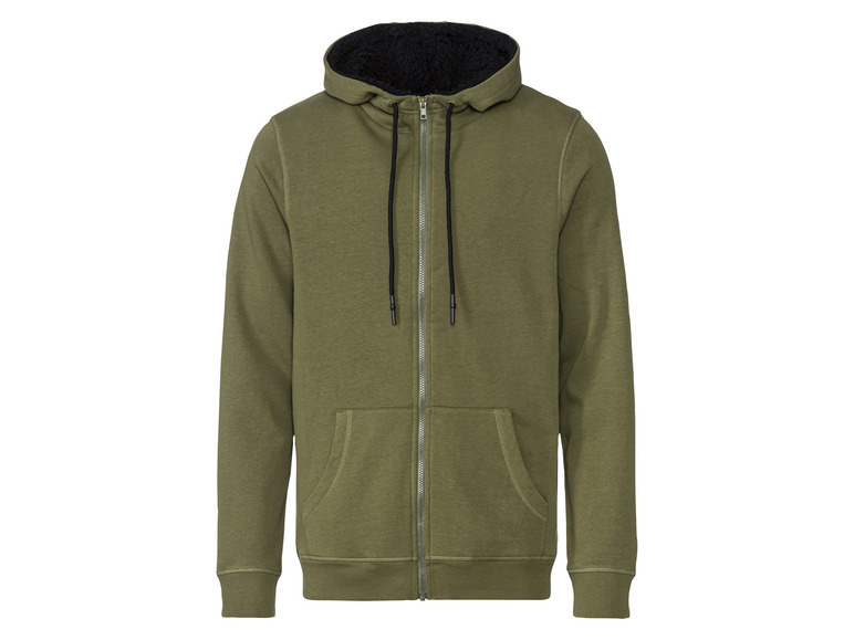 LIVERGY® Pánska podšitá mikina (M (48/50)