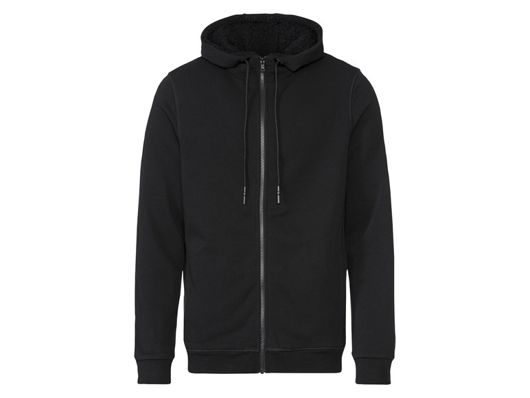 LIVERGY® Pánska podšitá mikina (XXL (60/62)