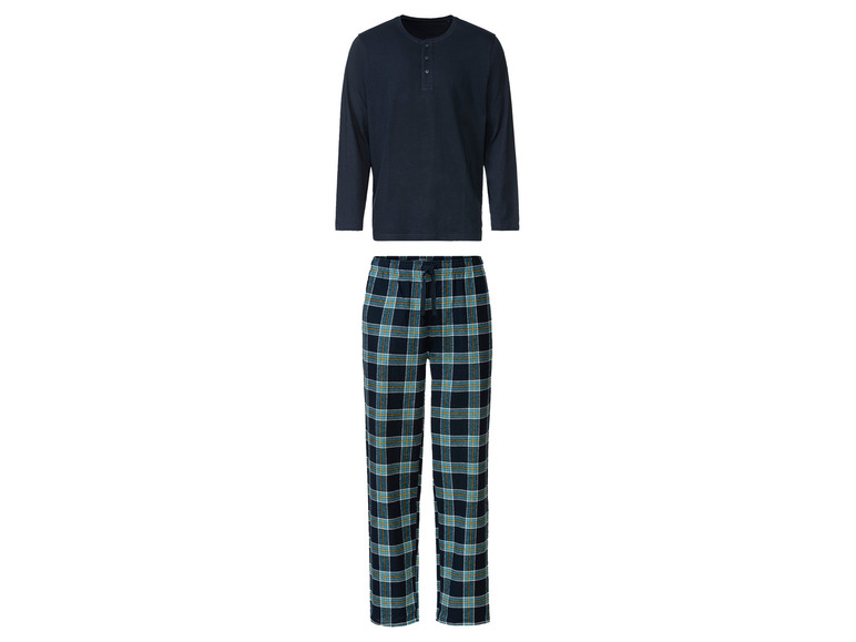 LIVERGY® Pánske flanelové pyžamo (M (48/50)