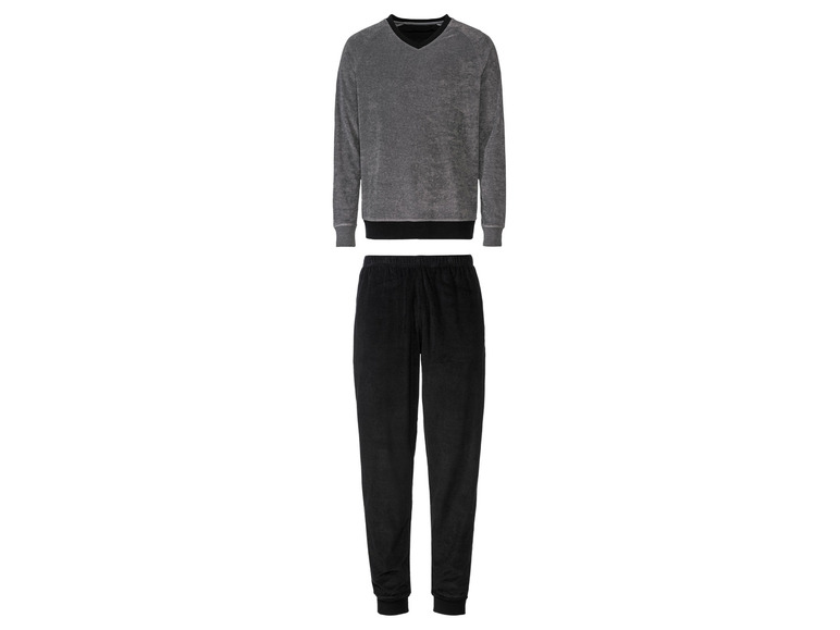 LIVERGY® Pánske froté pyžamo (L (52/54)