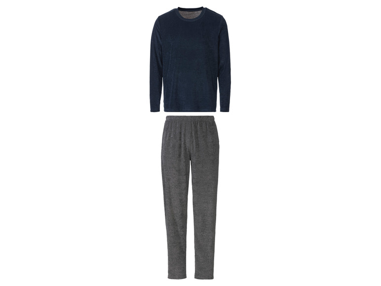 LIVERGY® Pánske froté pyžamo (M (48/50)