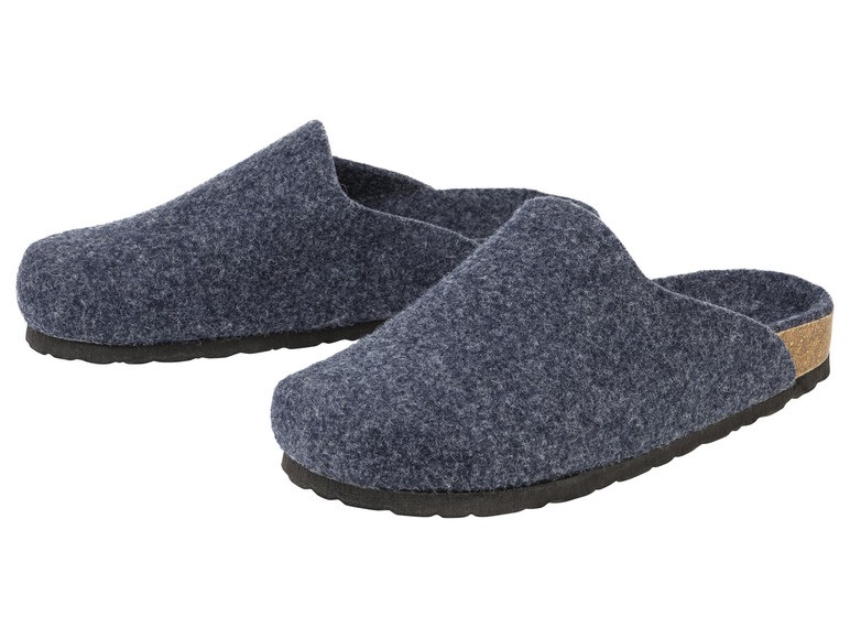 LIVERGY® Pánske plstené papuče (41