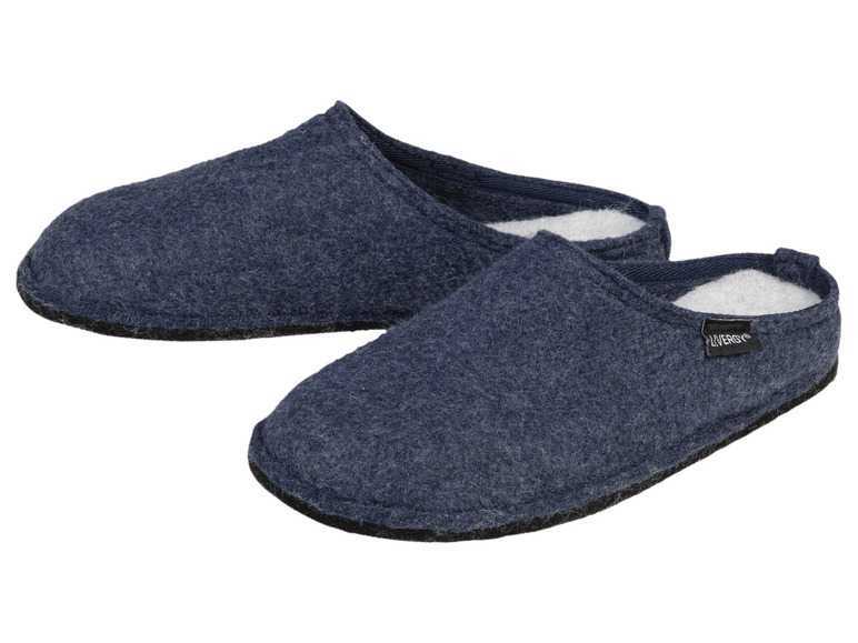 LIVERGY® Pánske plstené papuče (43