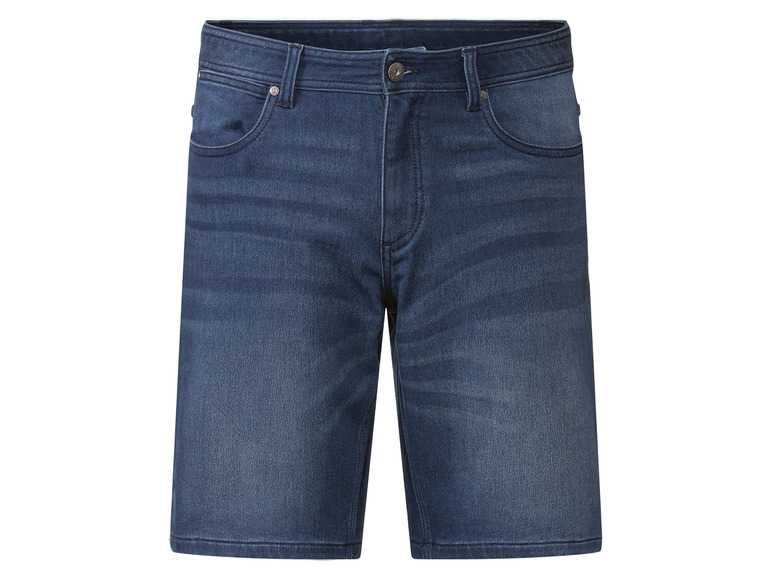 LIVERGY® Pánske rifľové šortky (48
