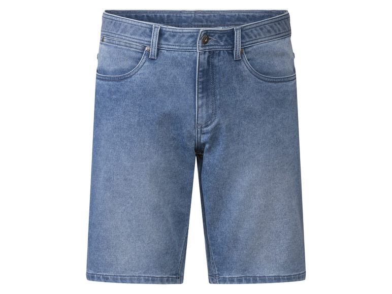 LIVERGY® Pánske rifľové šortky (58