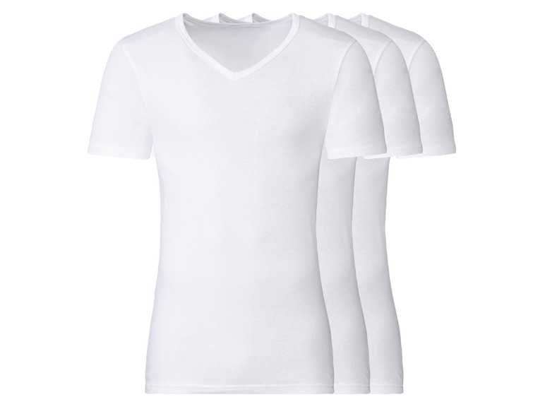 LIVERGY® Pánske spodné tričko z jemnej rebrovitej pleteniny