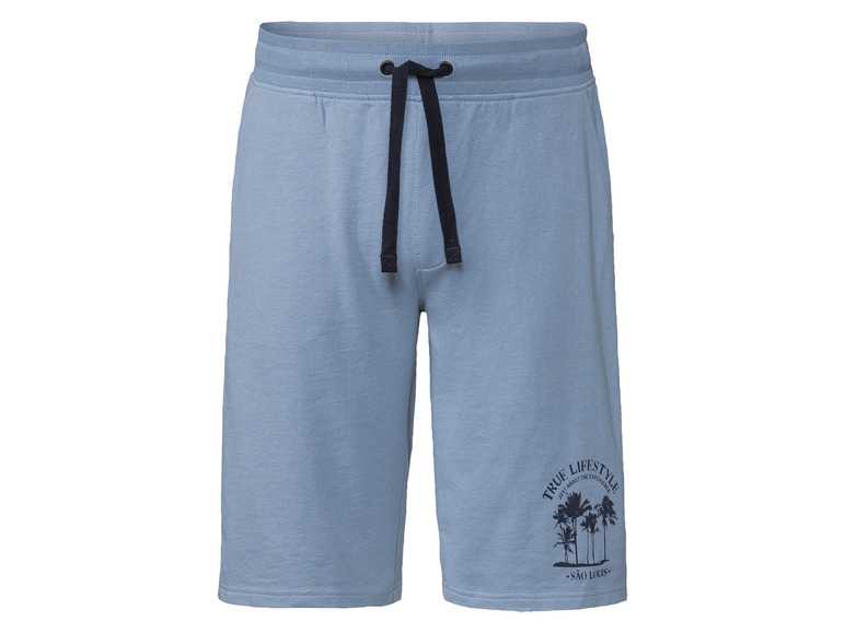 LIVERGY® Pánske teplákové bermudy (L (52/54)