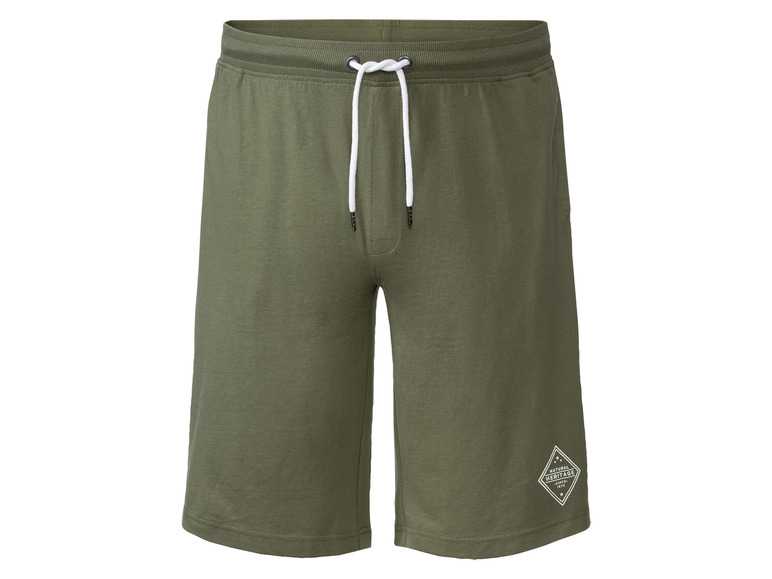 LIVERGY® Pánske teplákové bermudy (M (48/50)