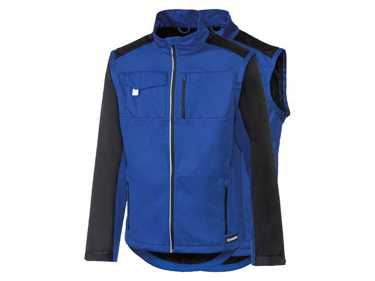 PARKSIDE PERFORMANCE® Pánska softshellová pracovná bunda (XL (56/58)