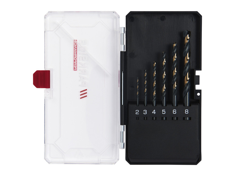 PARKSIDE PERFORMANCE® Súprava vrtákov PBSP 3 A1