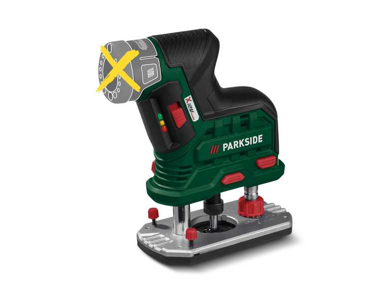 PARKSIDE® Aku horná fréza POFA 12 B3 – bez akumulátora PARKSIDE®