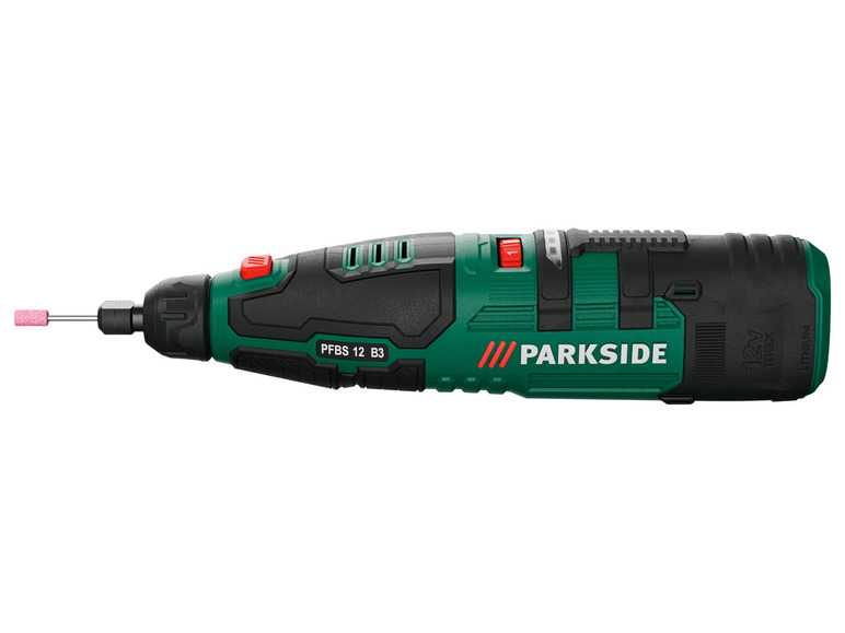 PARKSIDE® Aku jemná vŕtacia brúska 12 V PFBS 12 B6 PARKSIDE®