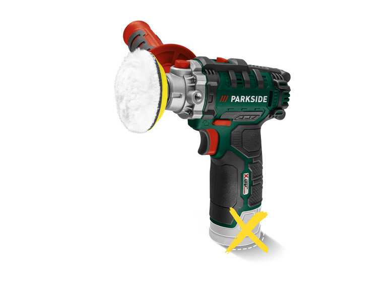 PARKSIDE® Aku leštička PAAP 12 C3 – bez akumulátora PARKSIDE®