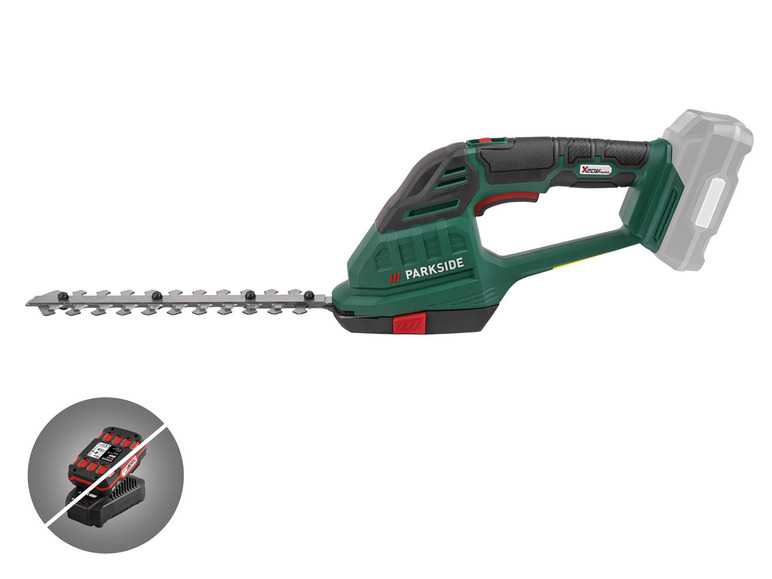 PARKSIDE® Aku nožnice na trávnik a živý plot PAGS 20-Li A1 – bez akumulátora PARKSIDE®