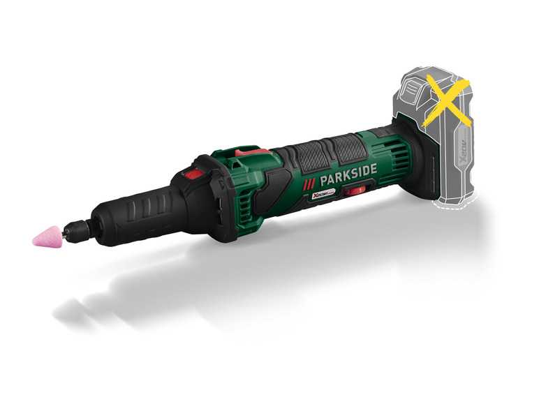 PARKSIDE® Aku priama brúska 20 V PGSA 20-Li A1 – bez akumulátora PARKSIDE®