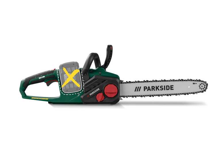 PARKSIDE® Aku reťazová píla 40 V PKSA 40-Li B2 – bez akumulátora PARKSIDE®