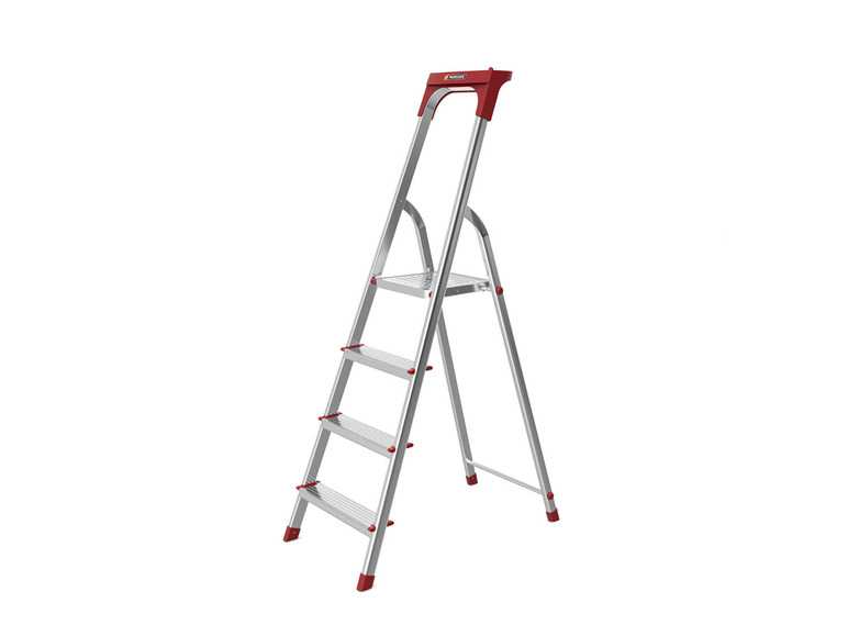 PARKSIDE® Hliníkový rebrík (červená) PARKSIDE®