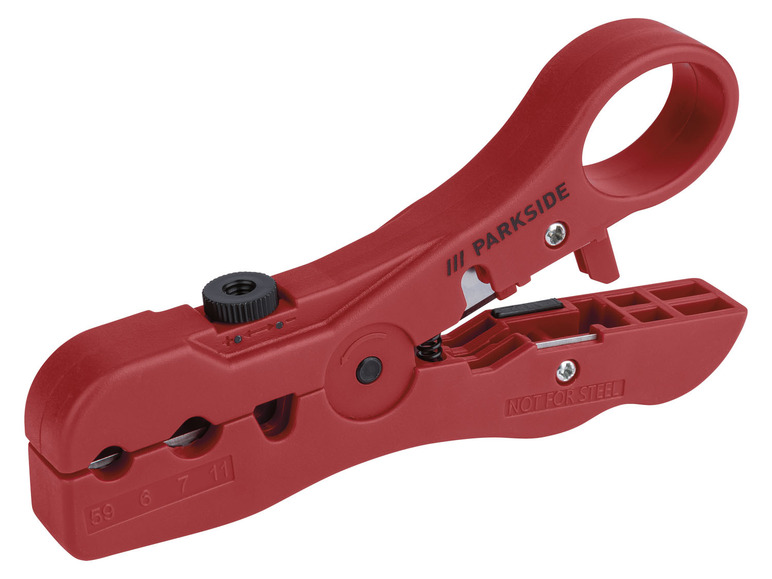 PARKSIDE® Náradie na odizolovanie káblov (koaxiálne odizolovacie náradie) PARKSIDE®