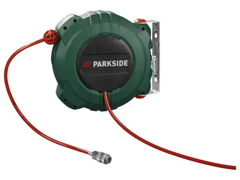 PARKSIDE® Navíjací bubon s tlakovou hadicou/Pneumatická jednotka údržby (navíjací bubon s tlakovou hadicou ) PARKSIDE®