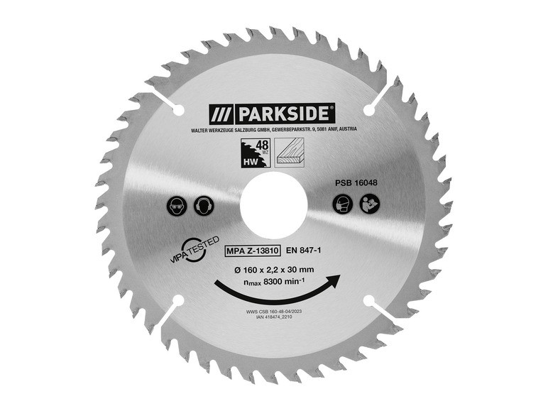 PARKSIDE® Pílový kotúč (160 mm