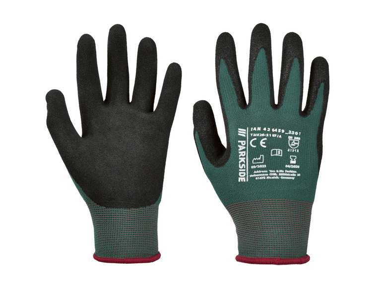 PARKSIDE® Pracovné rukavice (10