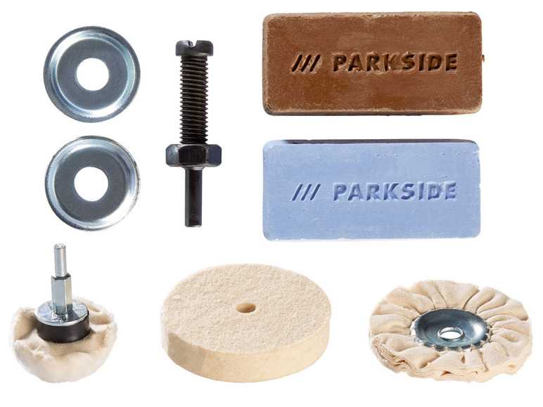 PARKSIDE® Príslušenstvo k vŕtačke PBZS 5 A1 (súprava na leštenie) PARKSIDE®