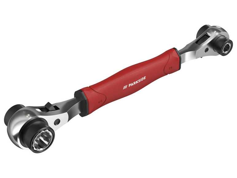 PARKSIDE® Račňový kľúč 8 v 1/Multifunkčný račňový nástrčný kľúč (nástrčný kľúč s račňou 8 v 1) PARKSIDE®