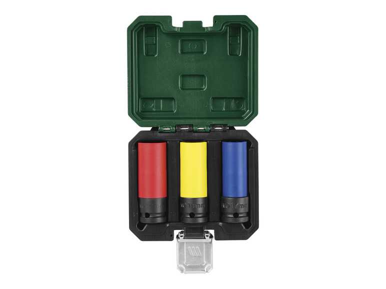 PARKSIDE® Súprava rázových nástrčných kľúčov PSS 3 B1