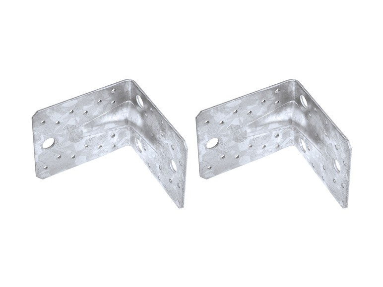 PARKSIDE® Súprava spojovníkov a uholníkov na drevo (perforované uholníky s prelisom