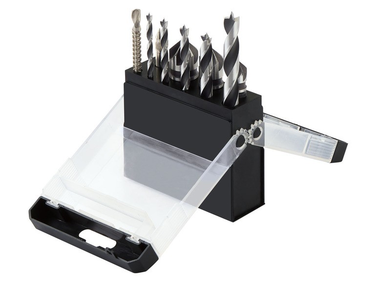 PARKSIDE® Súpravy vrtákov PFBS 4 A1 (vrtáky do dreva a kužeľové záhlbníky) PARKSIDE®