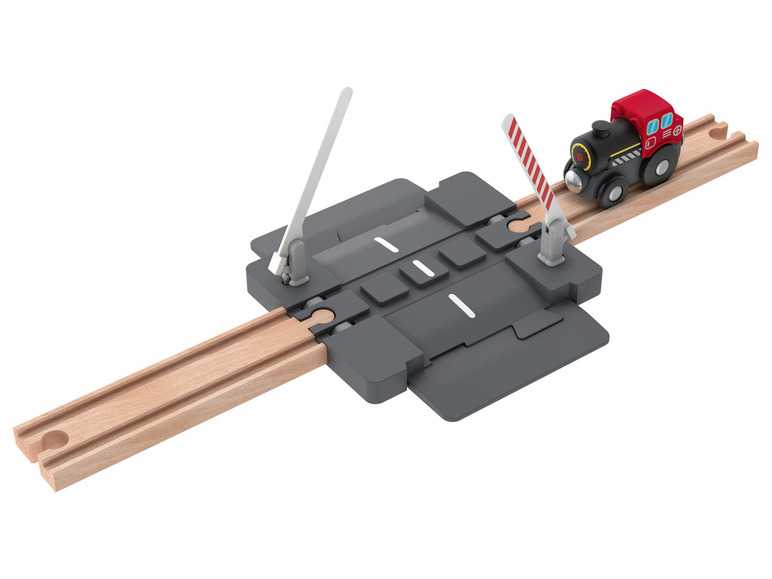 Playtive Doplnkové príslušenstvo k drevenej železnici (mechanický železničný prejazd) Playtive
