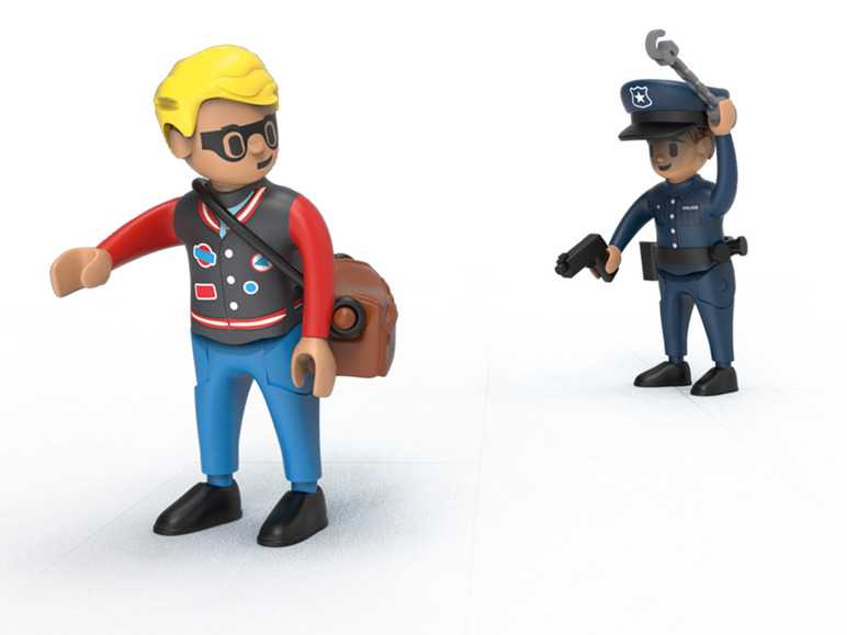 Playtive Doplnok k stavebnici - postavičky  (policajt a zlodej) Playtive