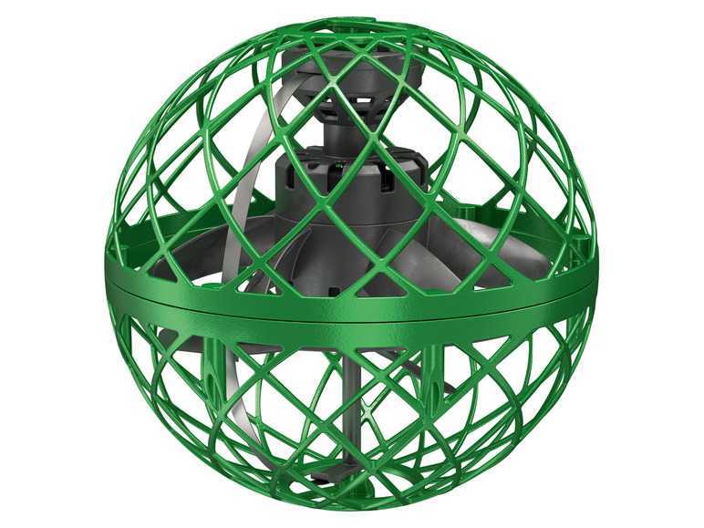 Playtive Lietajúca lopta s LED osvetlením (zelená) Playtive