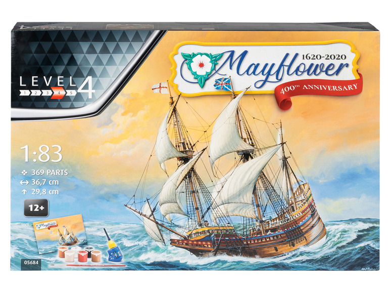 Revell Stavebnica model lode (Mayflower) Revell