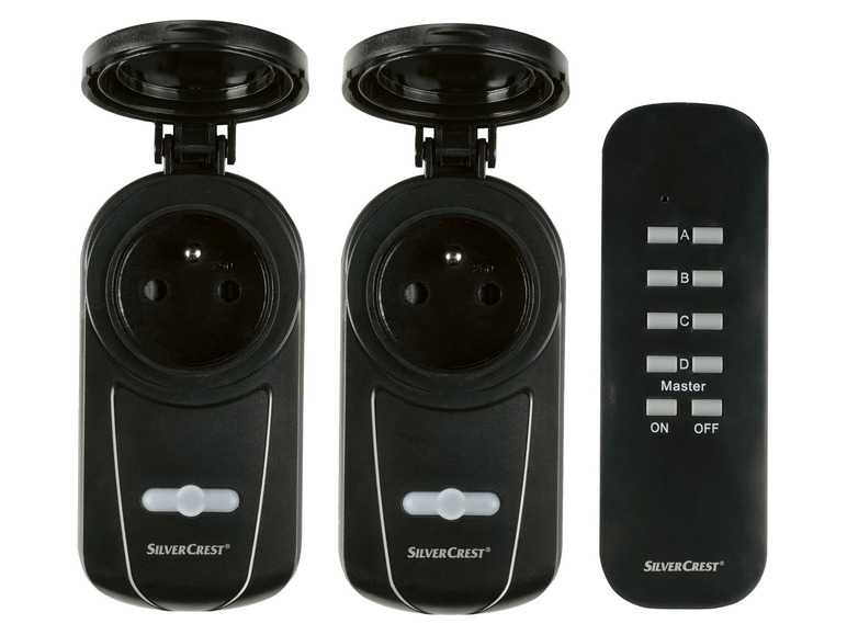 SILVERCREST® Interiérové/Exteriérové rádiové zásuvky (súprava exteriérových rádiových zásuviek