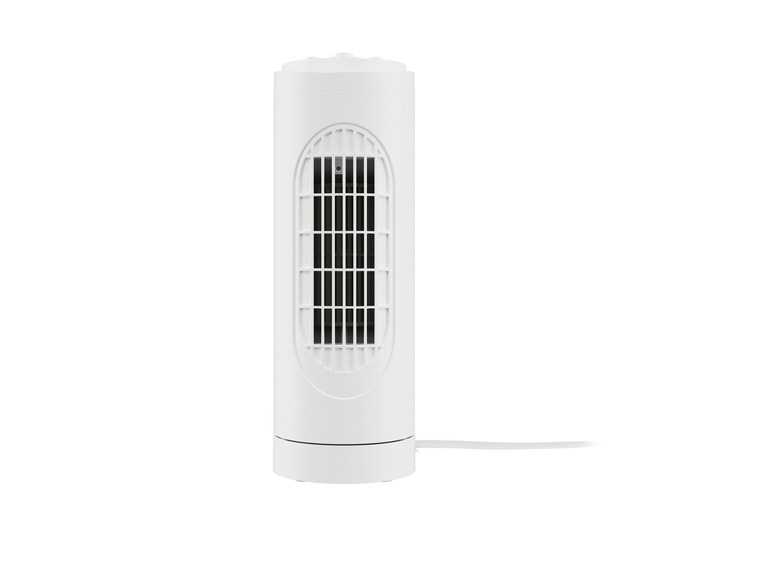 SILVERCREST® Vežový miniventilátor STVM 30 B2 (biela) SILVERCREST®