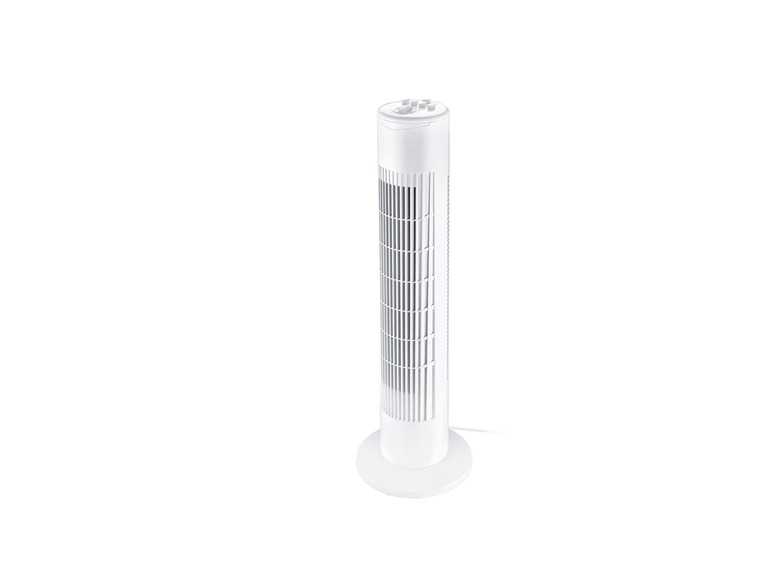 SILVERCREST® Vežový ventilátor STV 50 H1 (biela) SILVERCREST®