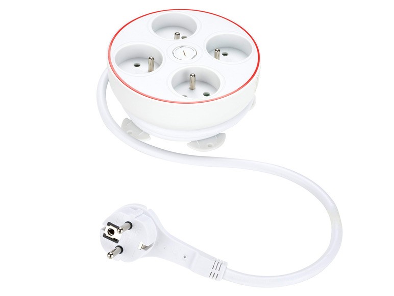 SILVERCREST® Zásuvková lišta/Predlžovací kábel (kruhová zásuvková lišta ) SILVERCREST®