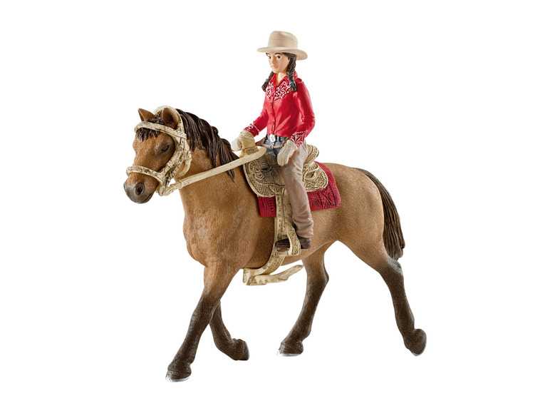 Schleich Jazdkyňa (westernová jazdkyňa (42112)) Schleich