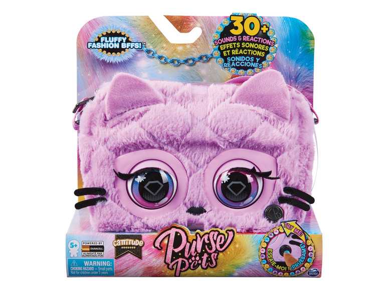 Spinmaster Interaktívna kabelka Purse Pets (Kitty) Spinmaster