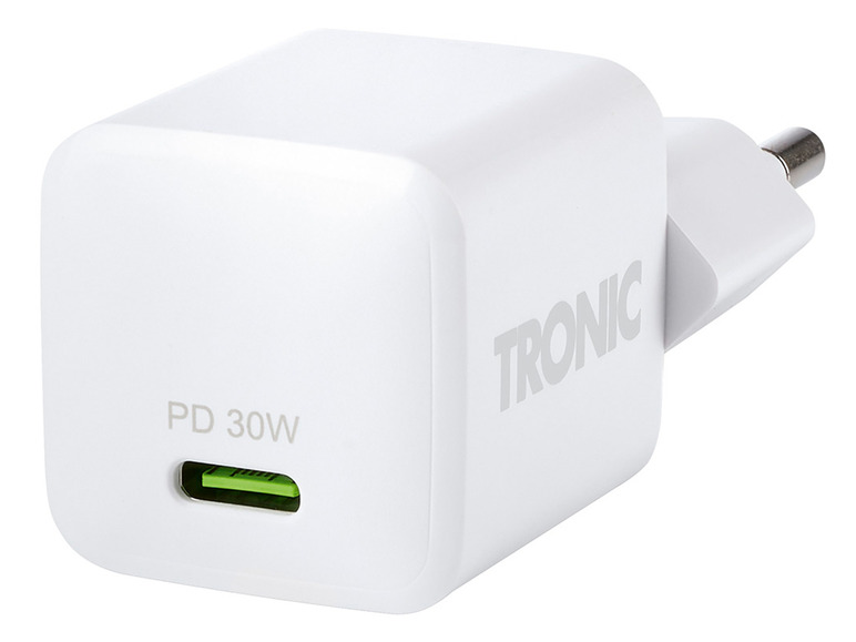 TRONIC® Rýchlonabíjačka USB-C 30 W (biela) TRONIC®