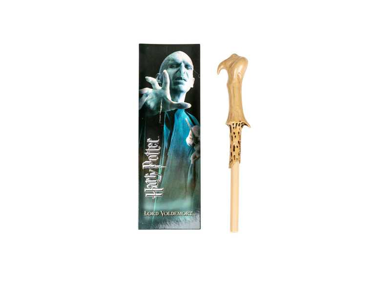 The Noble Collection Pero v tvare prútika a záložka Harry Potter (Lord Voldemort) The Noble Collection