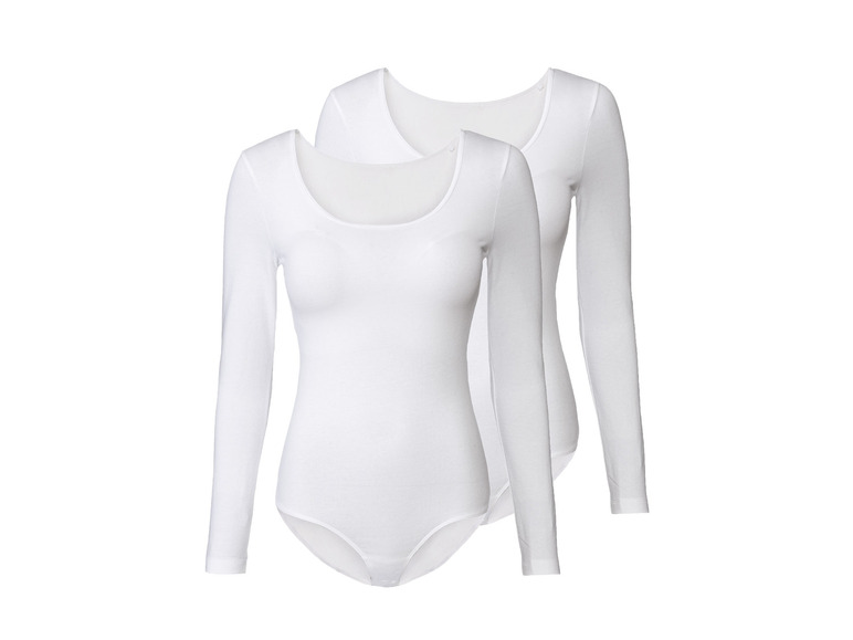 esmara® Dámske body s dlhým rukávom