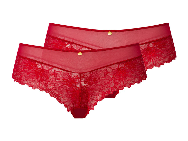 esmara® Dámske čipkované bedrové nohavičky