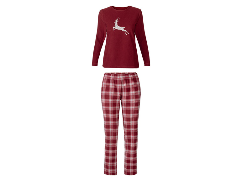 esmara® Dámske flaušové pyžamo (XS (32/34)