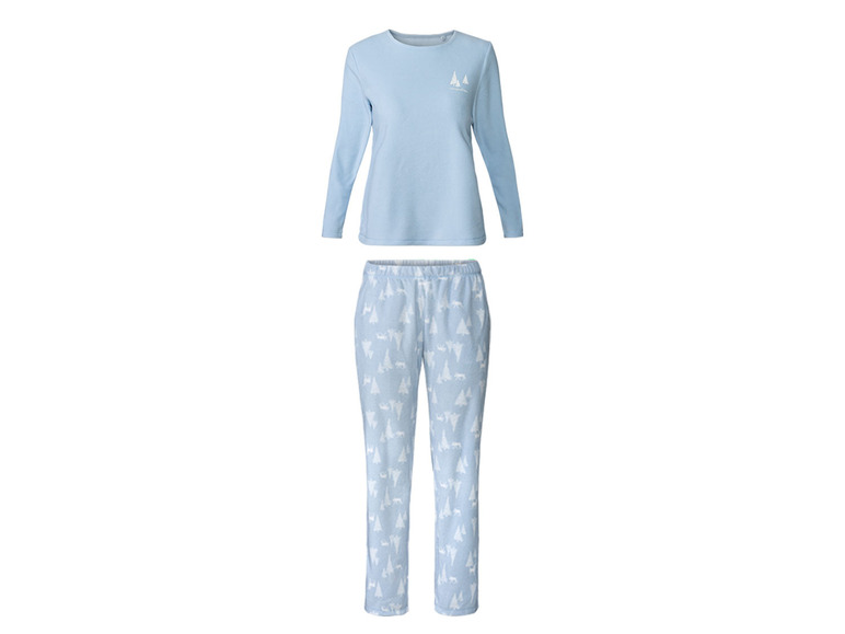 esmara® Dámske flaušové pyžamo (XS (32/34)